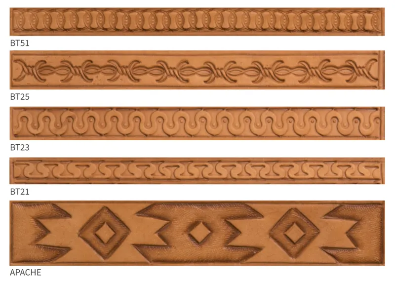 Bordertooling mit floralem Ziermuster