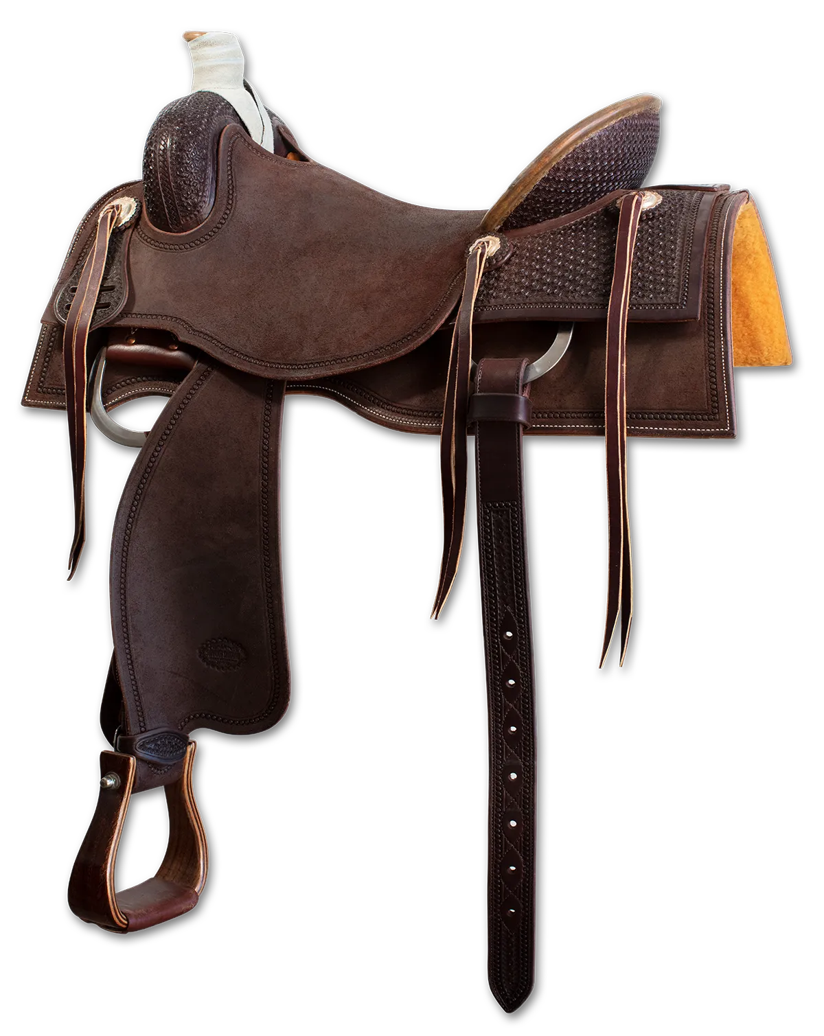 Bud Lyon Ranch Riding Saddle — Ranch Riding-Westernsattel von Superior Saddlery bei SaddleWorld