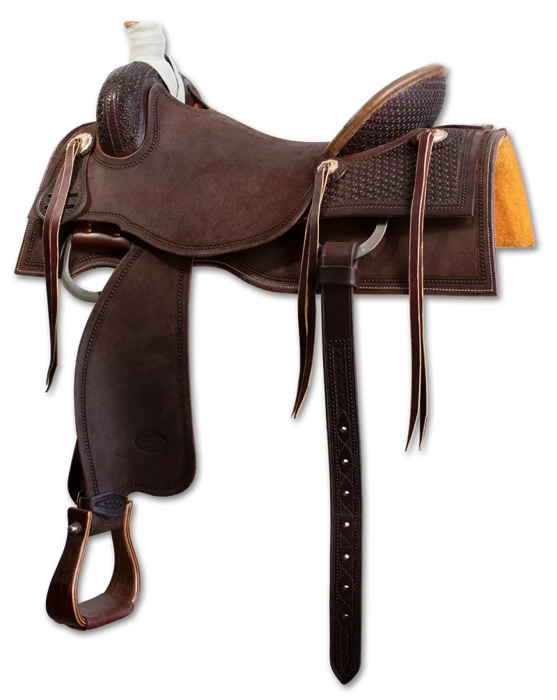 Bud Lyon Ranch Riding Saddle