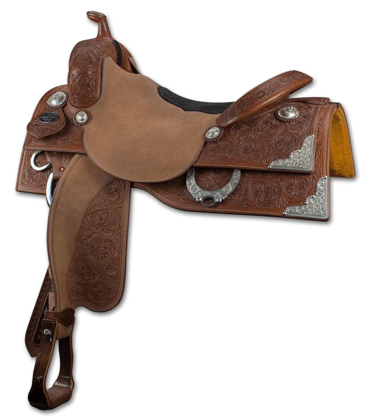 Casey Deary Reining Saddle — Reining-Westernsattel von Superior Saddlery bei SaddleWorld