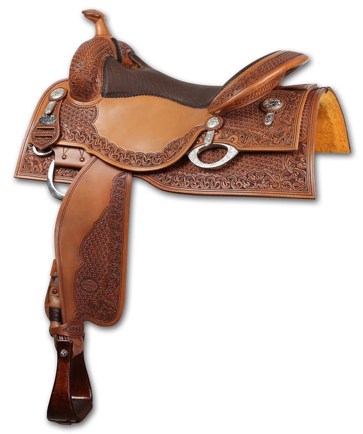 R22 Square Skirt Reiner — Reining-Westernsattel von Superior Saddlery bei SaddleWorld