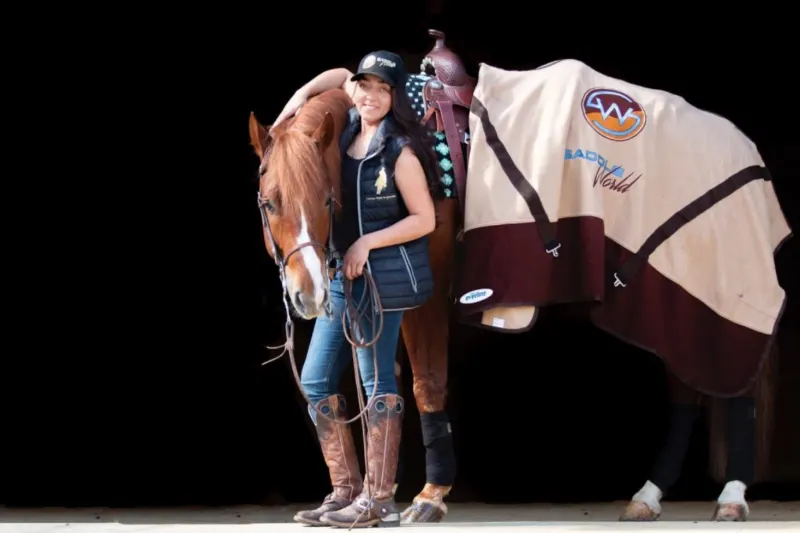 Jasmin Shah — Trainer im SaddleWorld-Trainerprogramm