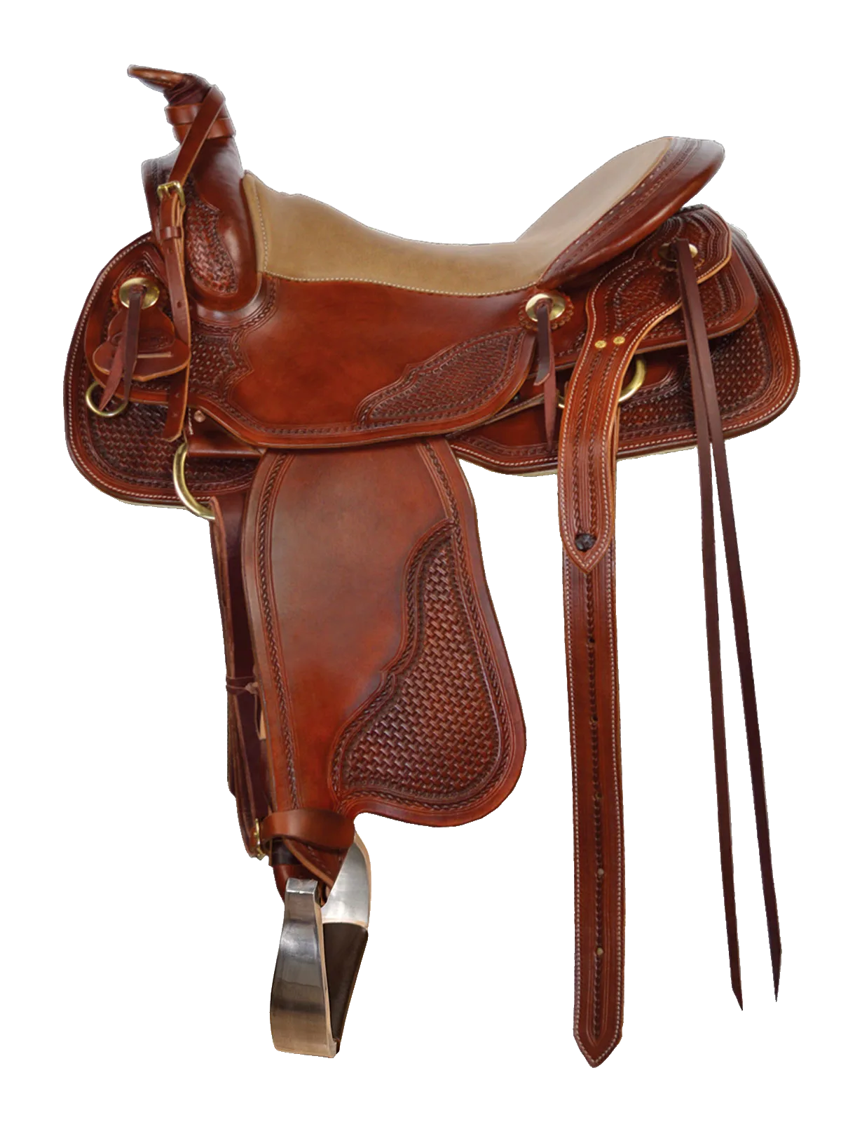 Classic Cowcatcher — Ranch Riding-Westernsattel von Equiflex bei SaddleWorld